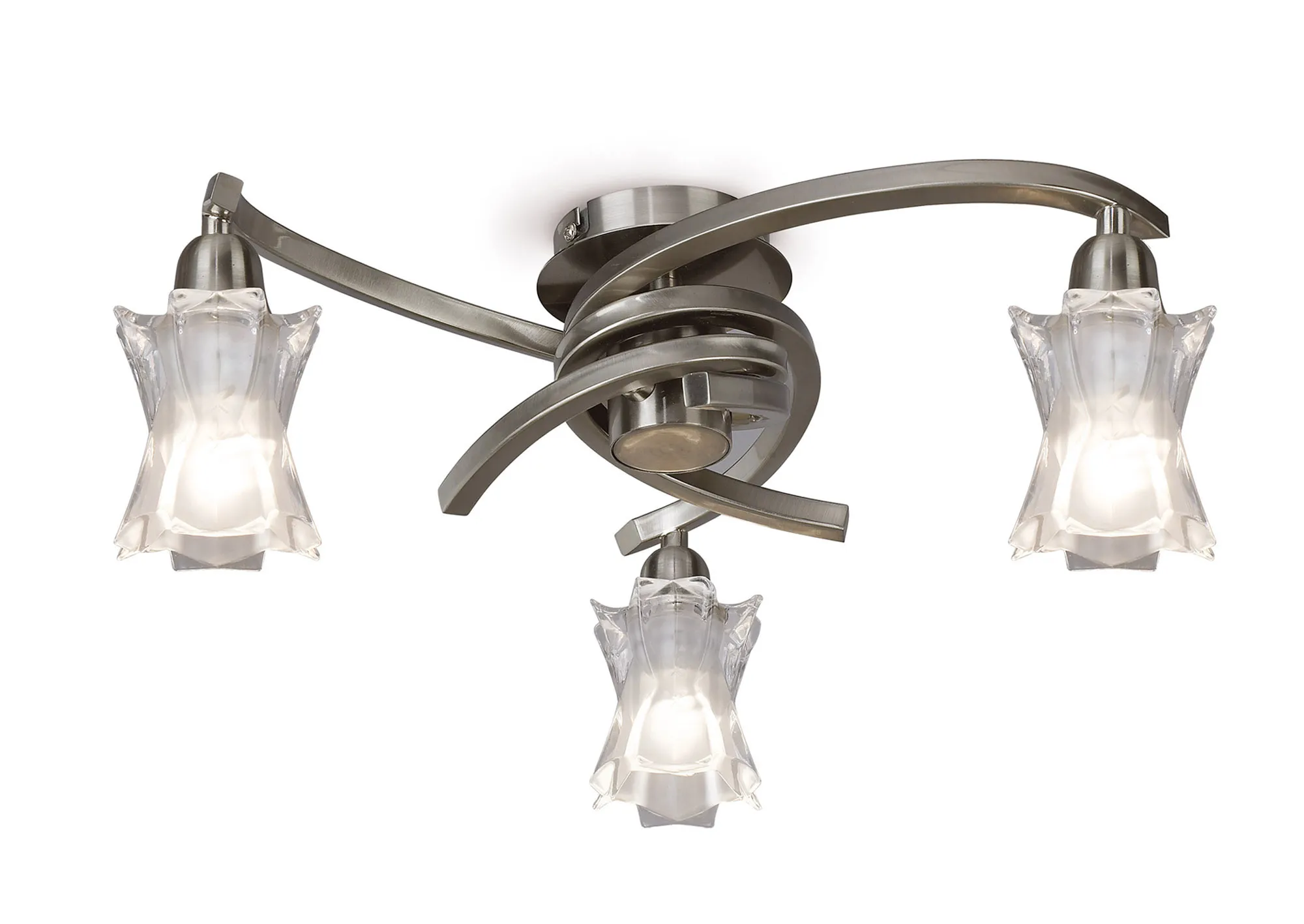 M8618/1  Alaska GU10 Ceiling 3 Light